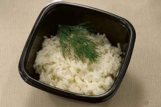 рис приготваний в мікрохвильовці