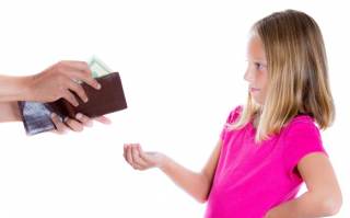 гроші на кишенькові витрати дитині