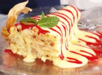 торт «Наполеон» на сковороді