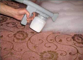 засоби для чистки килиму від бруду, плям, шерсті і запахів