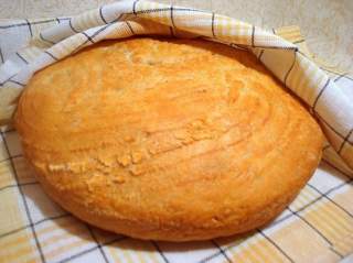 пшеничний хліб на заквасці в духовці