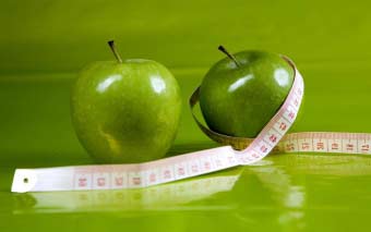 зелені яблука для схуднення