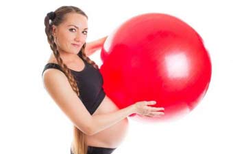 протипоказання до виконання зарядки на фітбол для вагітних