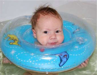 надувне коло для купання немовлят