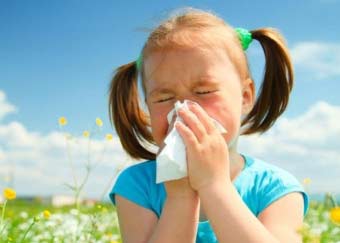 нежить при алергії у дітей